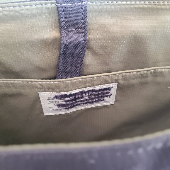 Jack Spade Green Street Messenger Bag Canvas Black - Picture 5 of 7